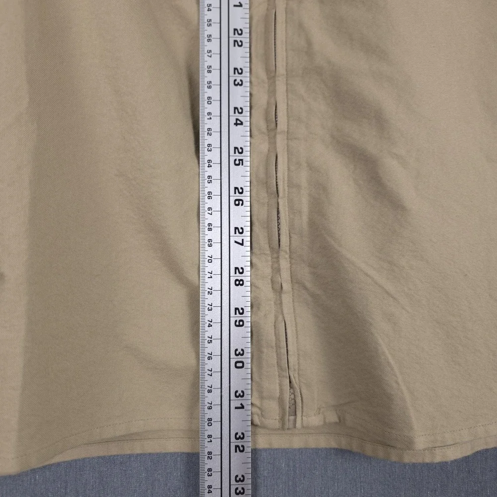 Polo Ralph Lauren Garment-Dyed Oxford Overshirt Mens 2XB Surrey Tan Full Zip New